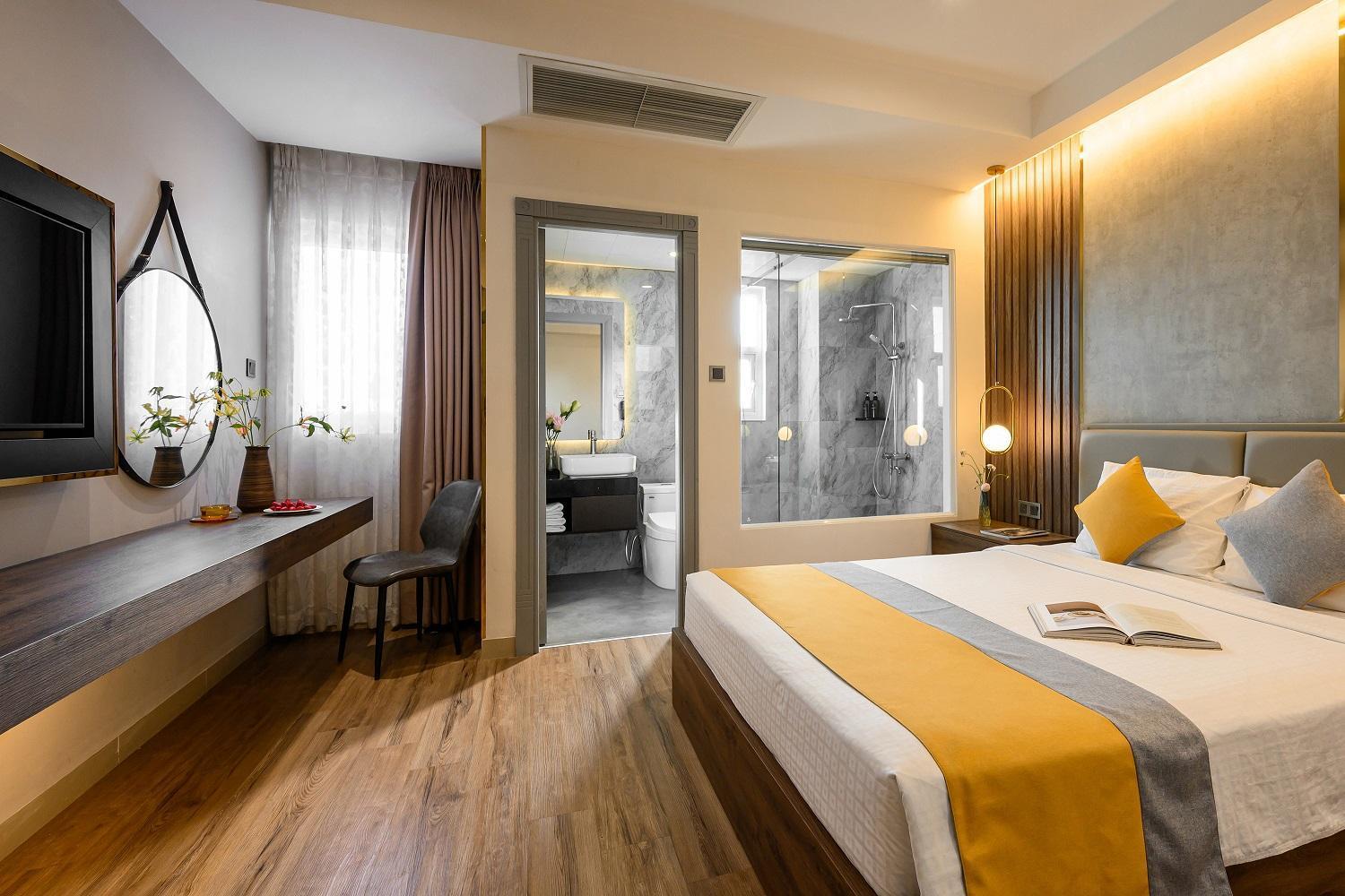 Acnos Hotel Ho Chi Minh-staden Exteriör bild